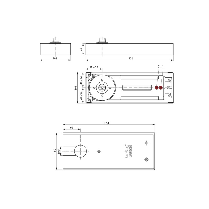 Автомат Dorma BTS 84