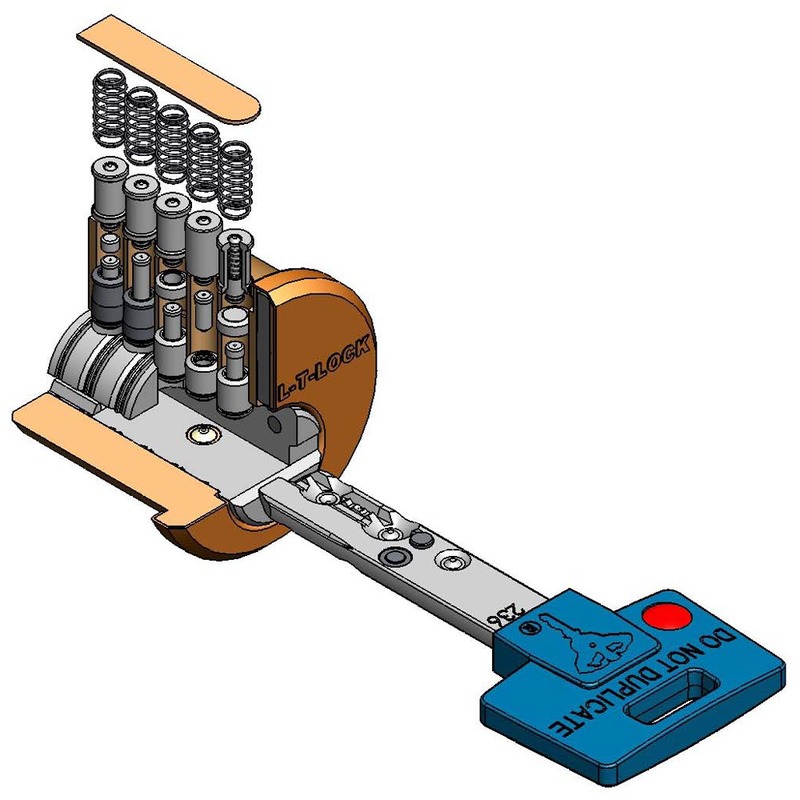 Ключалка Mul-T-Lock Interactive + 27/30 никел